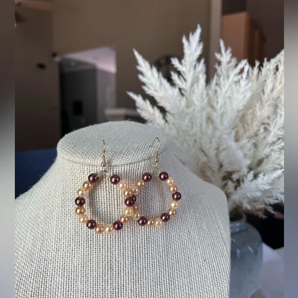 🤎🧡Handmade Earrings🧡🤎 - Picture 4 of 10